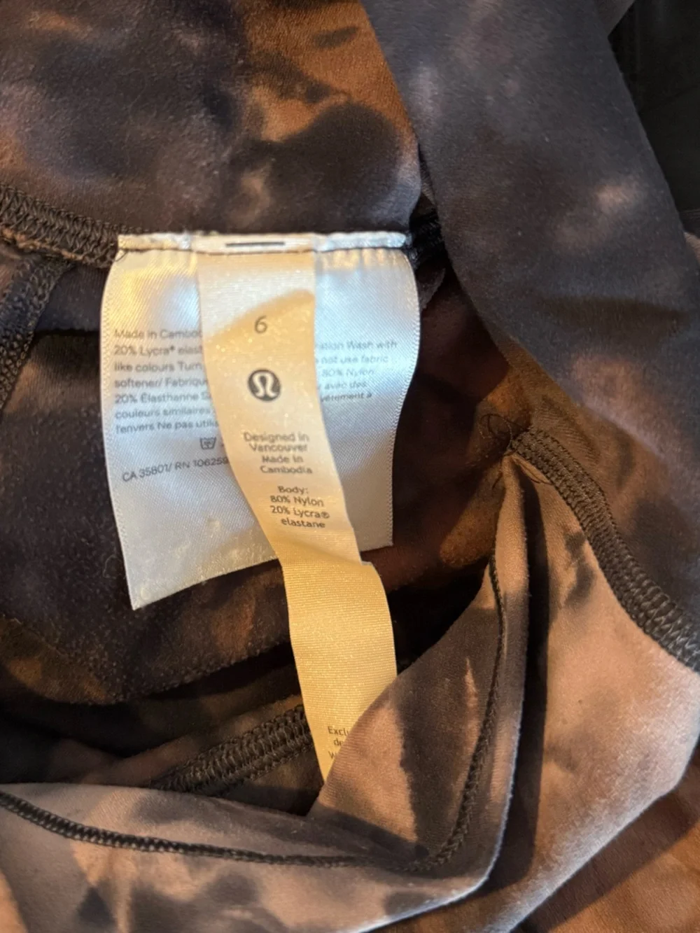 Lululemon Align High Rise Leggings 23in Size 6 - Picture 4 of 4